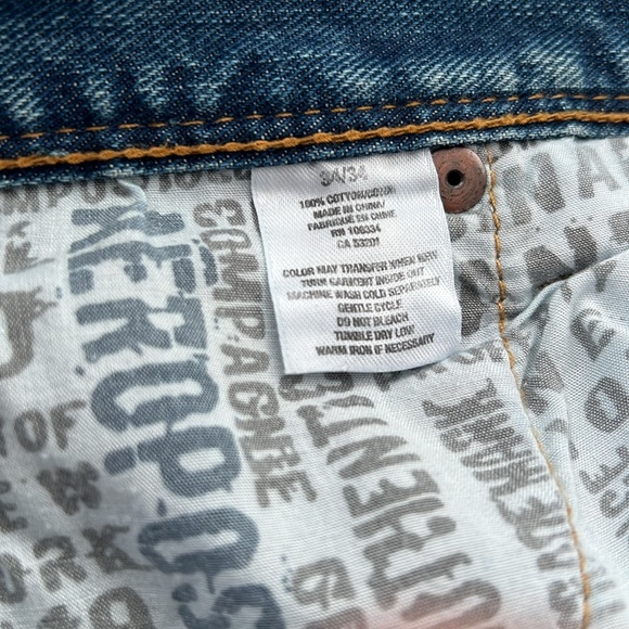 Aeropostale Benton Original Bootcut Denim Jeans 34x34 EUC - Picture 7 of 13